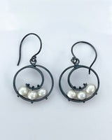 Ashka Dymel Spiral Earrings
