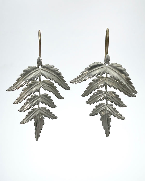 Annette Ferdinandsen Small Fern Earrings