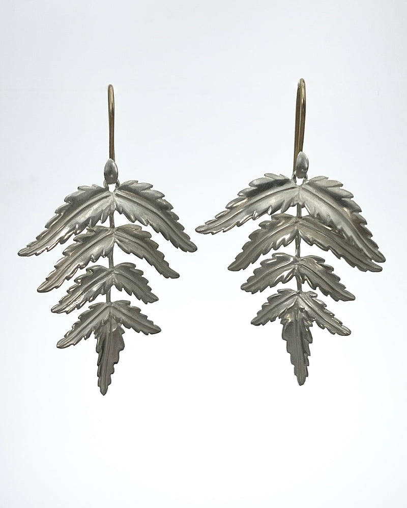 Annette Ferdinandsen Small Fern Earrings