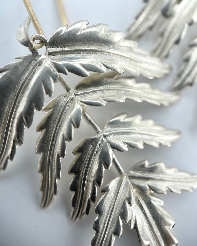 Annette Ferdinandsen Small Fern Earrings