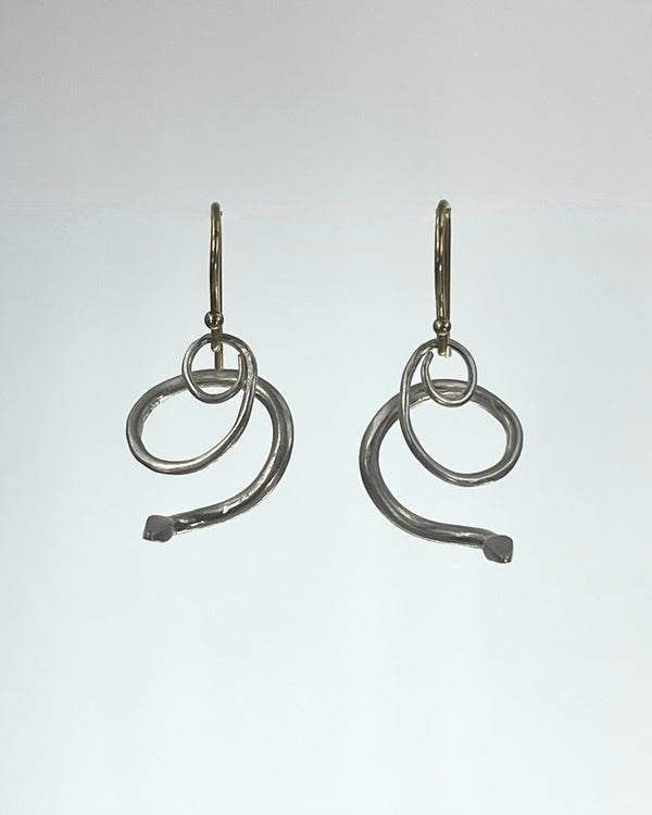 Annette Ferdinandsen Little Serpent Earrings