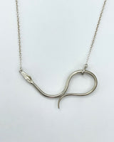 Annette Ferdinandsen Serpent with Lariat & Diamond Eyes Necklace
