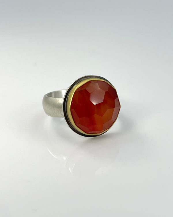 Ananda Khalsa Carnelian Ring