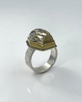 Ananda Khalsa Rutilated Quartz Ring