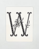 Daisy Monogram Cards
