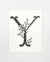 Daisy Monogram Cards