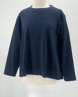 Basco Long Sleeve Top, Navy