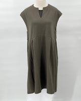 Basco Dress, Khaki