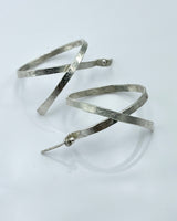 Biba Schutz Open Silver Hoops
