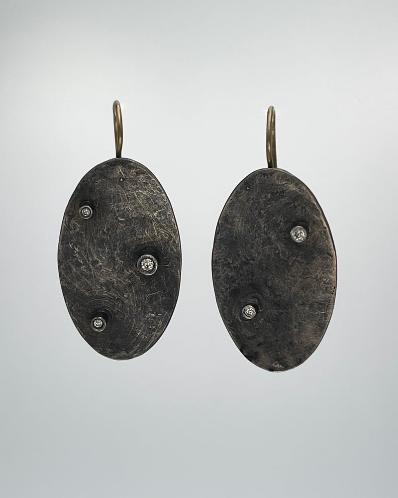 Biba Schutz Oval Earrings