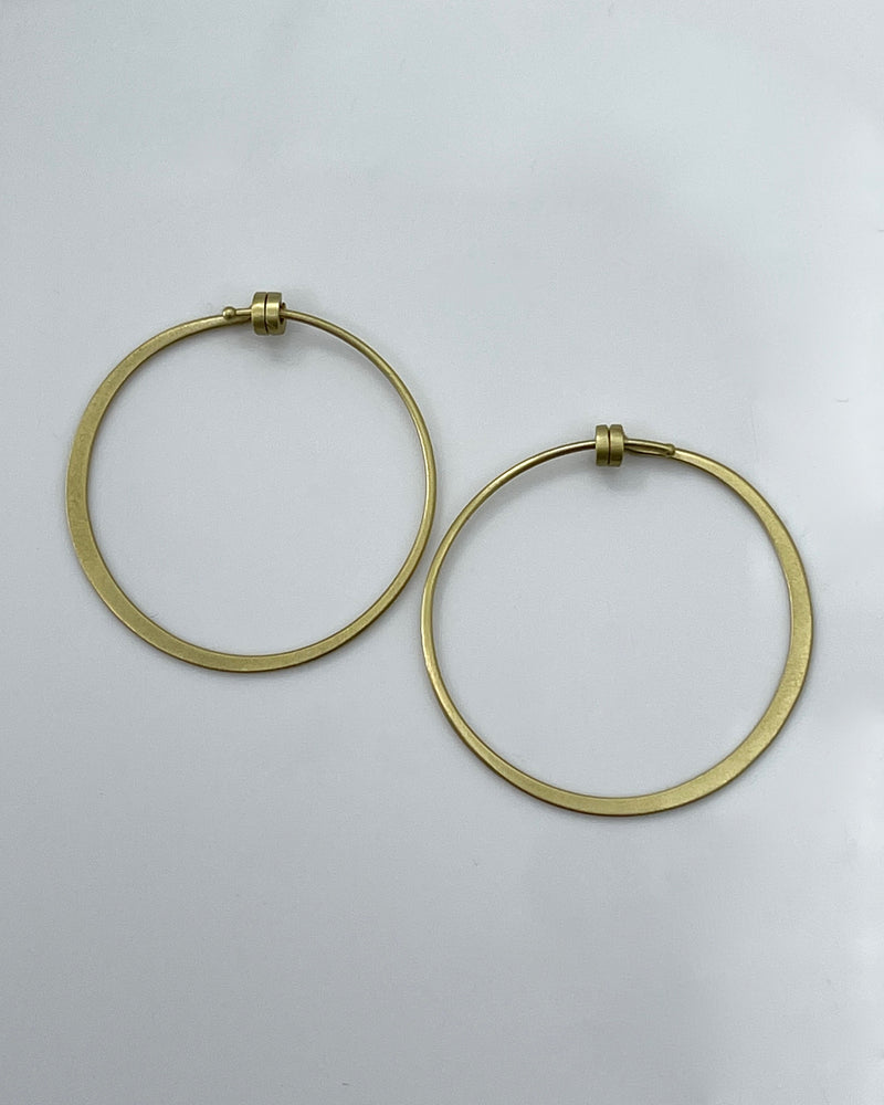 Carla Caruso Small Signature 18kt Hoops