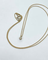 Carla Caruso Simple Dainty Diamond Necklace
