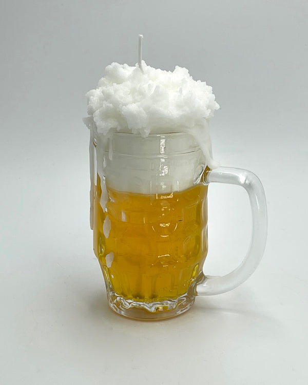 Glass of Beer Candle