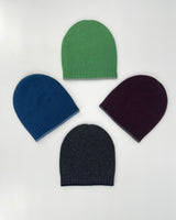 Unisex Reversible Cashmere Beanies