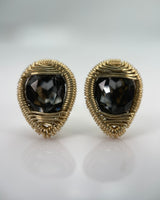 Dana Kellin Silver Night Crystal Earrings