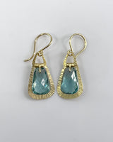 Dana Kellin Teal Quartz Earrings