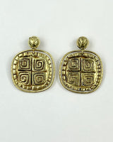 Vaubel Designs Angular Swirl Earrings