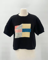 Perle Knit Tee, Void