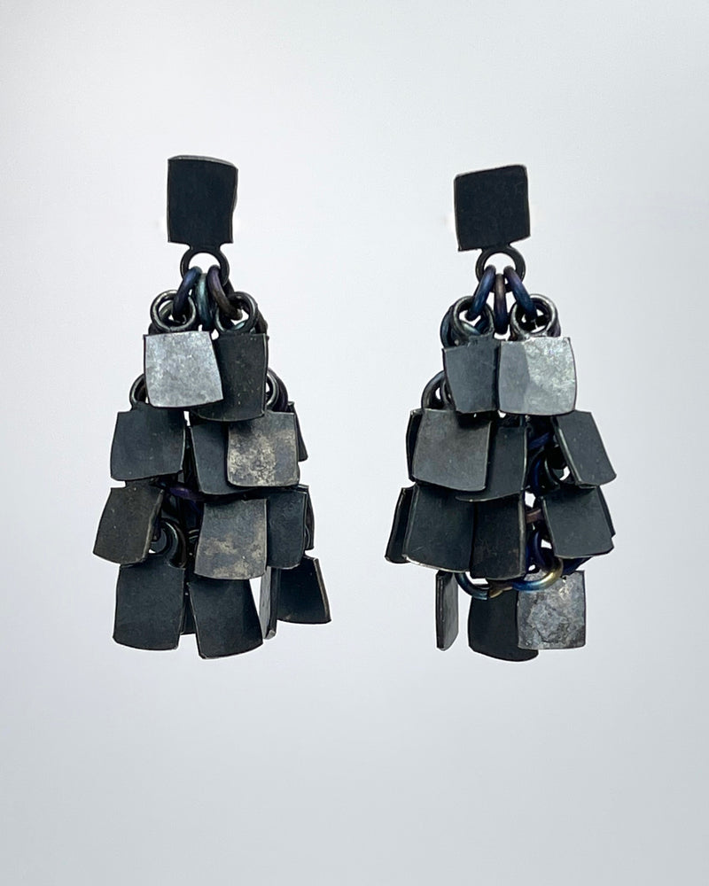 Alison Evans Silver Shake Earrings
