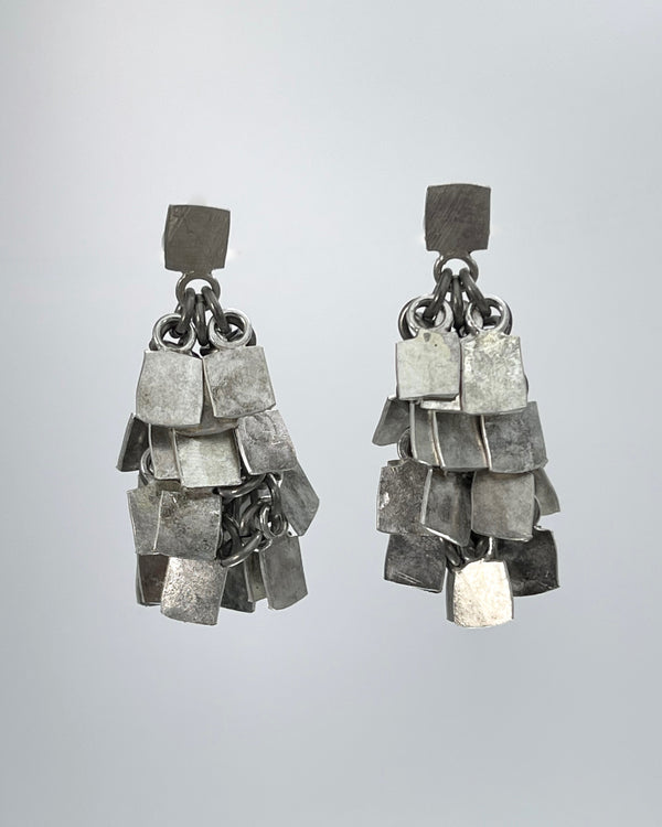 Alison Evans Silver Shake Earrings