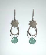 Lorelei Hamm Small Silver Earrings on Wires