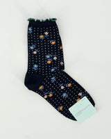 Dottie Floral Crew Socks
