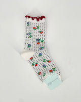 Dottie Floral Crew Socks