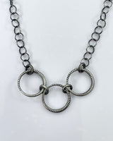 Lorelei Hamm 3 Rings Necklace
