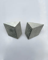 Heather Guidero Carved Corner Earrings