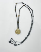 Heather Guidero Round Rutilated Quartz Necklace