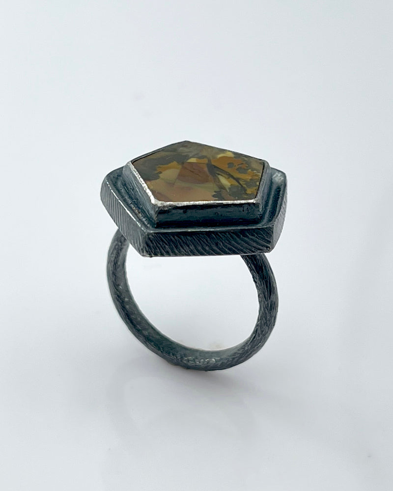 Morrisonite Jasper Ring