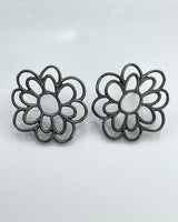 Himatsingka Large Kellie Flower Earring
