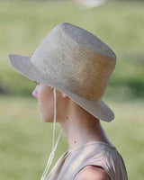 Hoshi Straw Hat by Maison Enku