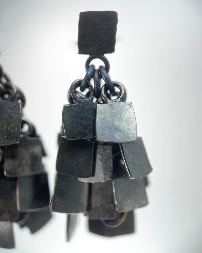 Alison Evans Silver Shake Earrings