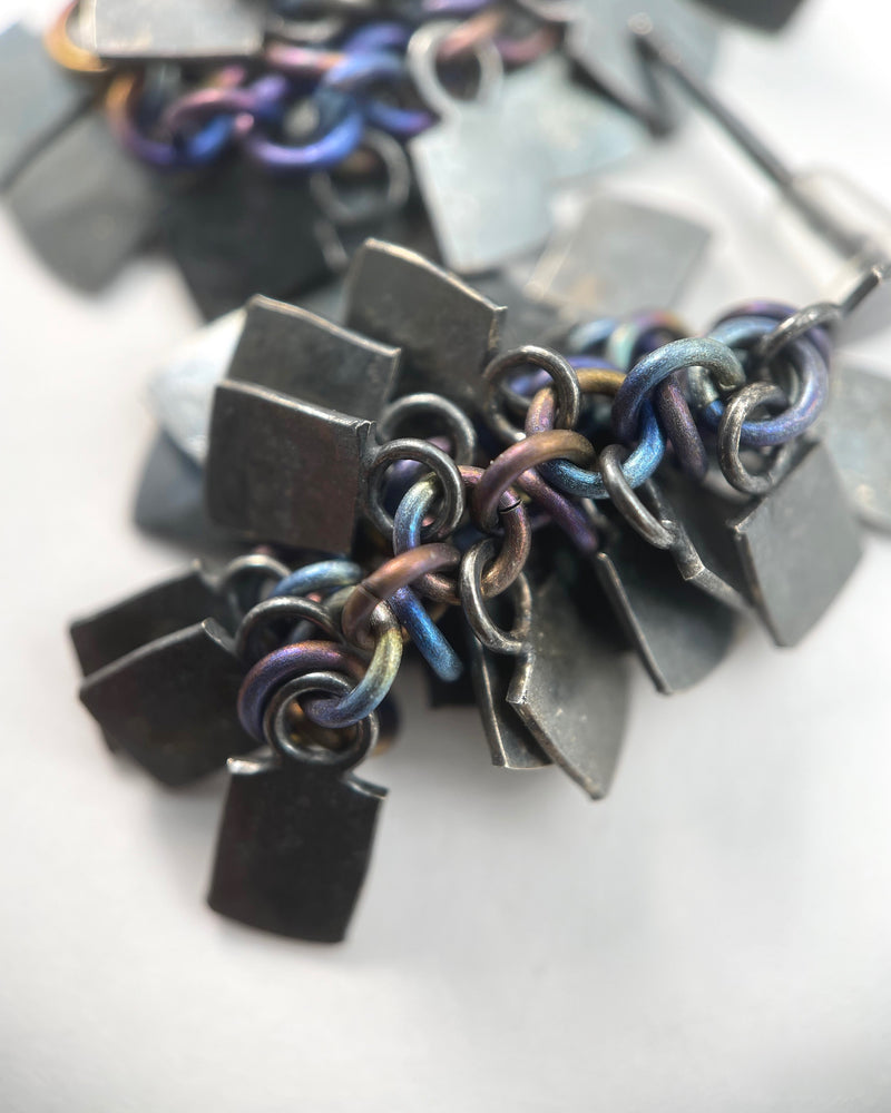 Alison Evans Silver Shake Earrings