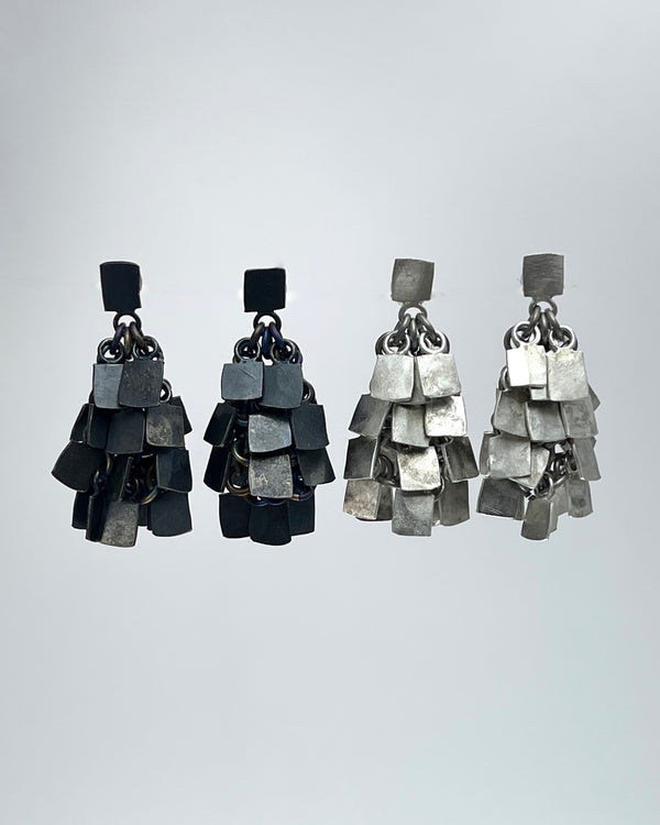 Alison Evans Silver Shake Earrings