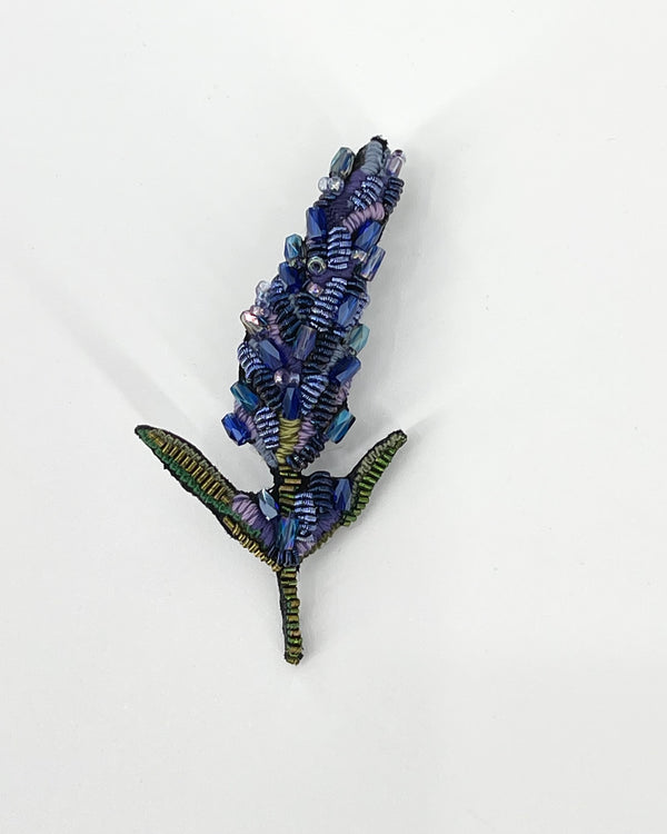 Lavender Brooch