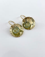 Dana Kellin Green Quartz Earrings