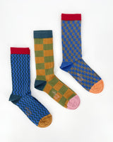Mens Organic Cotton Crew Socks