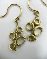 TenThousandThings Short 18kt. Dancing Ovals Earrings