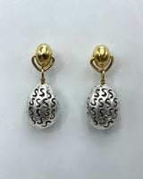 Vaubel Designs Reversible Stone Drop Earrings