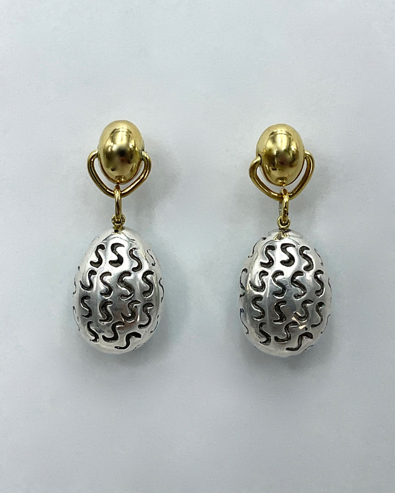 Vaubel Designs Reversible Stone Drop Earrings