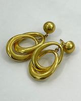 Vaubel Designs Double Linked Hoop Earrings
