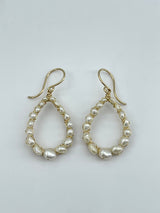 Dana Kellin Pearl Teardrop Earrings