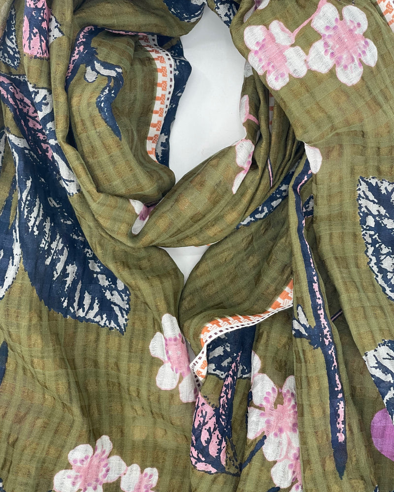 Flowers & Fruit Scarf