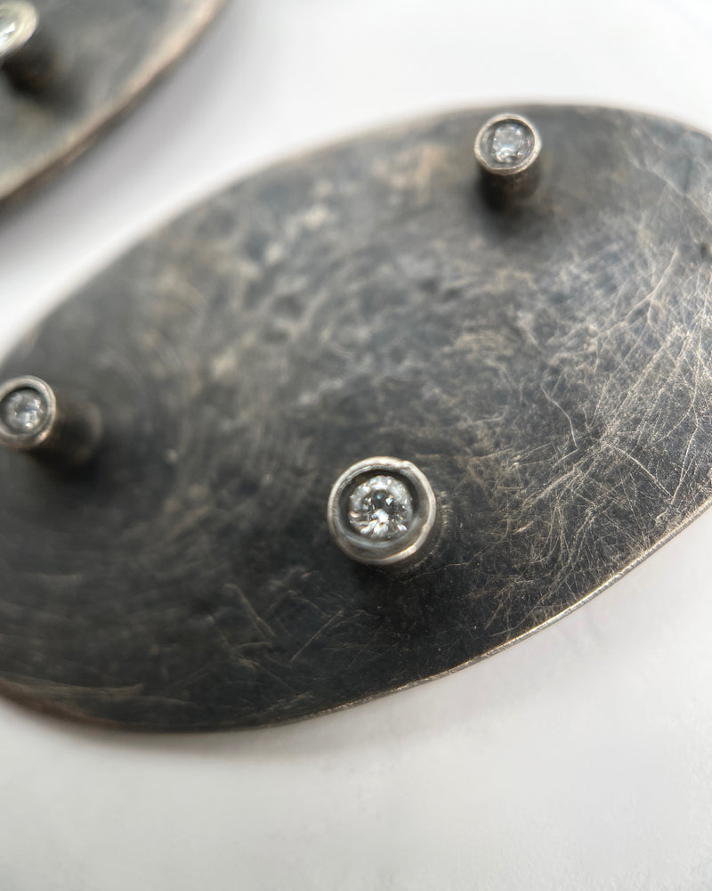 Biba Schutz Oval Earrings