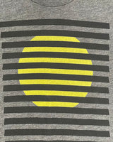 Rising Sun Bright Spot T-Shirt, Heather Black