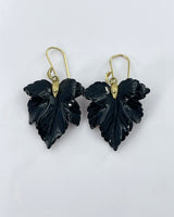 Annette Ferdinandsen Small Fancy Leaf Earrings