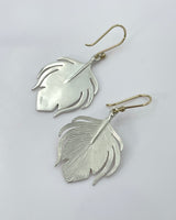 Annette Ferdinandsen Small Peacock Feather Earrings