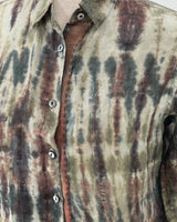 String Band Crop Shirt